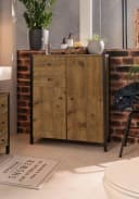 Midischrank Chris von Home Affaire in Pazifik Eichefarben Bild 1