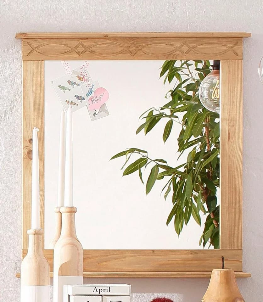 OTTO HOME Spiegel Indra Landhausstil Kiefer Beige - Bild 2