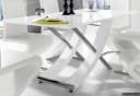 Esstisch OTTO HOME Kaleo Weiß Hochglanz Modern Bild 1