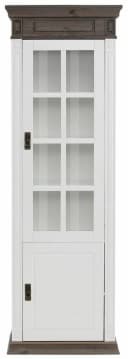 OTTO HOME Vitrine Vinales Weiß Landhausstil Massivholz Bild 4