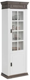 OTTO HOME Vitrine Vinales Weiß Landhausstil Massivholz Bild 5