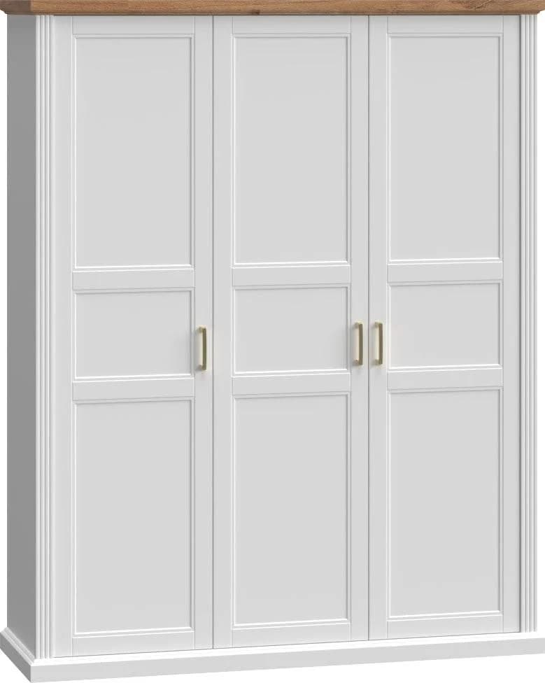 OTTO HOME Kleiderschrank Tara Weiß Matt 3-Türer
