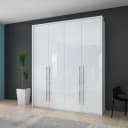 OTTO HOME Kleiderschrank Piano Weiß Hochglanz mit LED Bild 2
