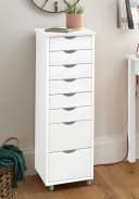 Kommode OTTO HOME Gava Weiß 8 Schubladen Massivholz Bild 1