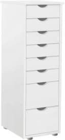 Kommode OTTO HOME Gava Weiß 8 Schubladen Massivholz Bild 2