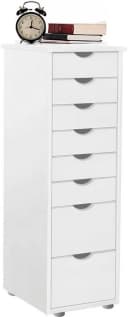Kommode OTTO HOME Gava Weiß 8 Schubladen Massivholz Bild 5