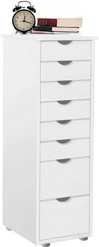 Kommode OTTO HOME Gava Weiß 8 Schubladen Massivholz - Bild 5