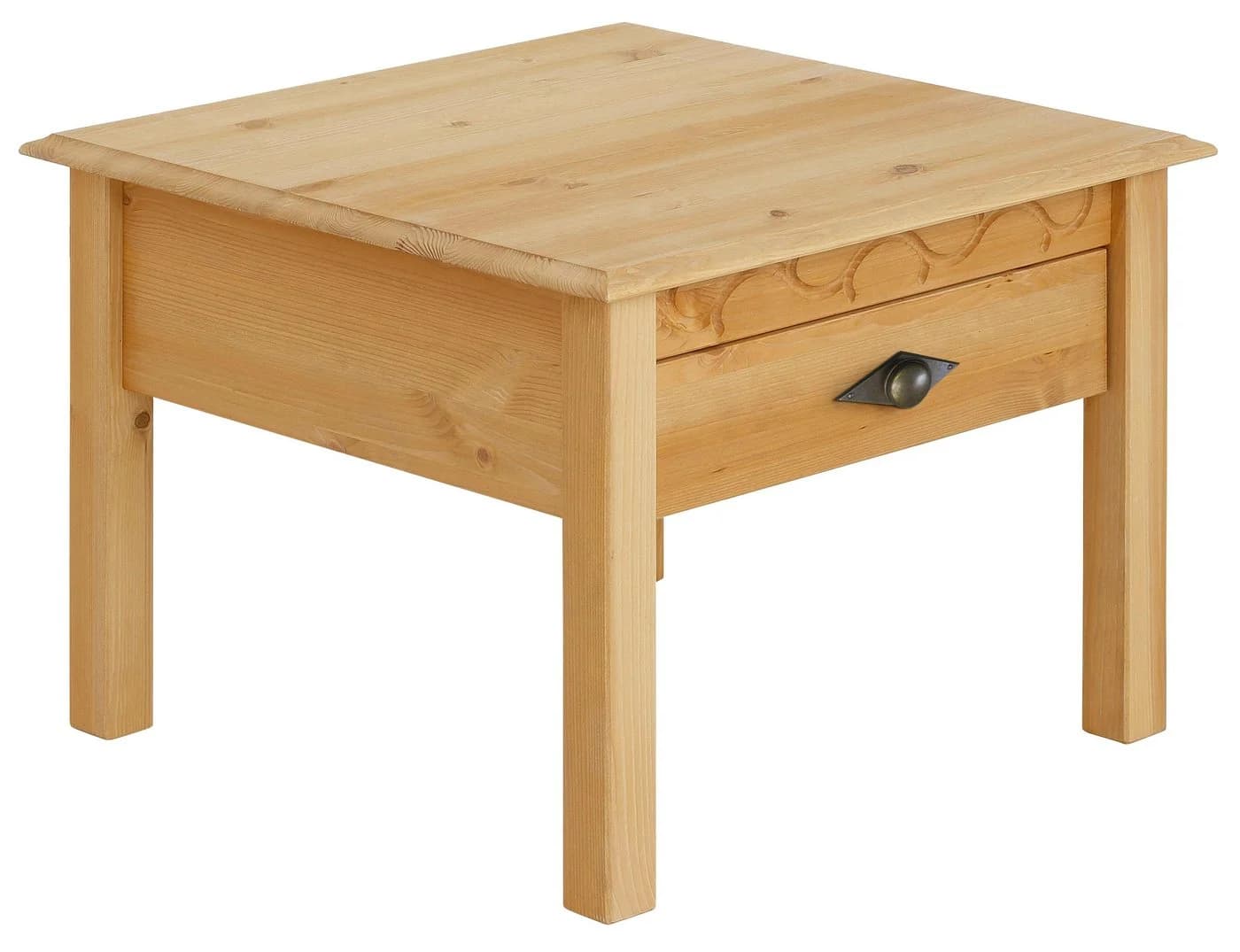 OTTO HOME Couchtisch Laura Beige Natur Gebeizt Mit Schublade - Bild 3