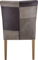 Home Affaire King Armlehnstuhl Braun Microfaser Eiche Bild 3