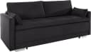 OTTO HOME Schlafsofa Berlin Schwarz Boxspring mit Bettkasten Bild 5