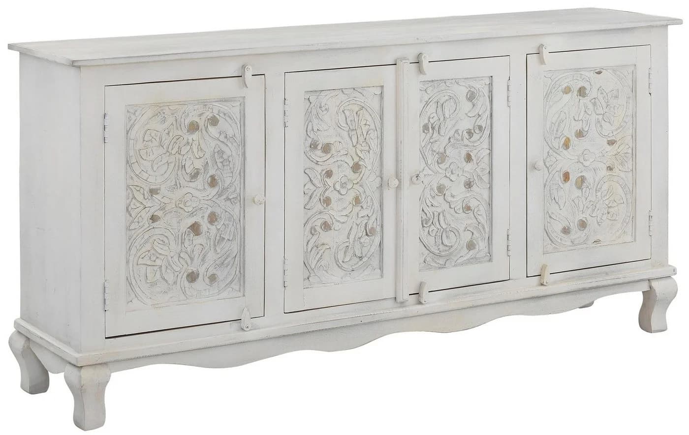 OTTO HOME Sideboard Rajat Naturfarben Massivholz Mango - Bild 3