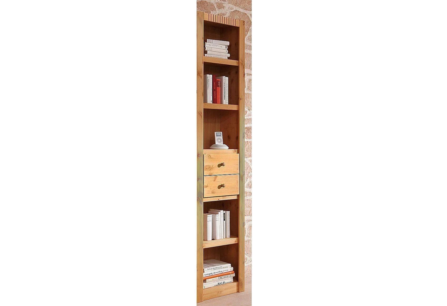 OTTO HOME Anbauregal Bergen Beige Natur Gewachst Massivholz