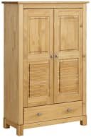 OTTO HOME Wäscheschrank Rauna Massivholz Kiefer Beige Bild 1