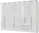OTTO HOME Piano Drehtürenschrank Weiß Hochglanz mit LED Bild 3