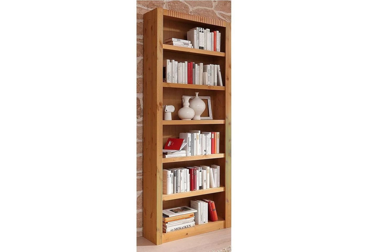OTTO HOME Standregal Bergen Beige Natur Kiefer Holz 5 Böden - Bild 2
