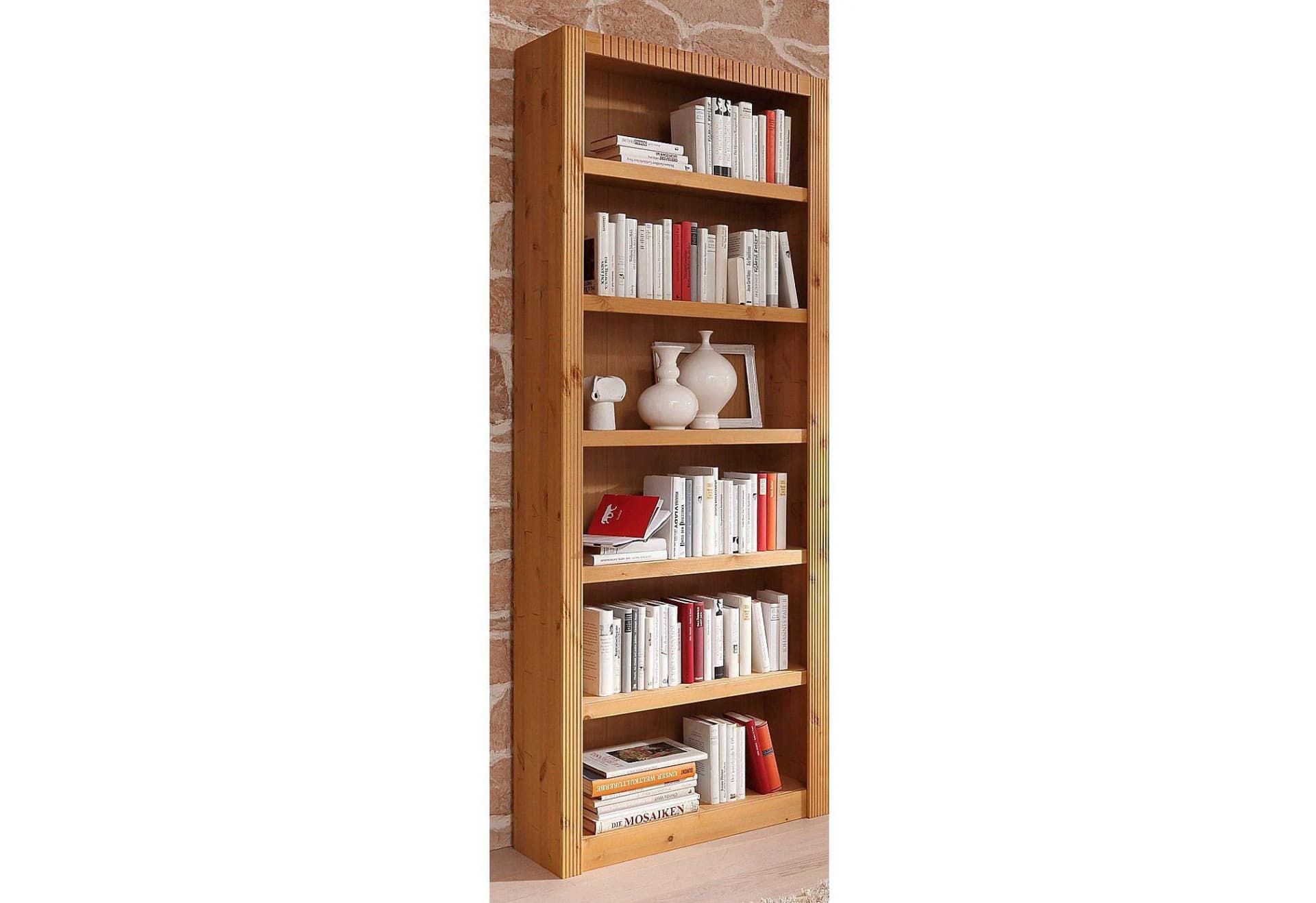 OTTO HOME Standregal Bergen Beige Natur Kiefer Holz 5 Böden - Bild 4