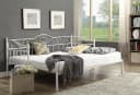 HOME AFFAIRE Metallbett Sina Weiß Ausziehbar Bild 1