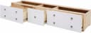 OTTO HOME Hugo Schubkasten Weiß Massivholz 3 Schubladen Bild 3