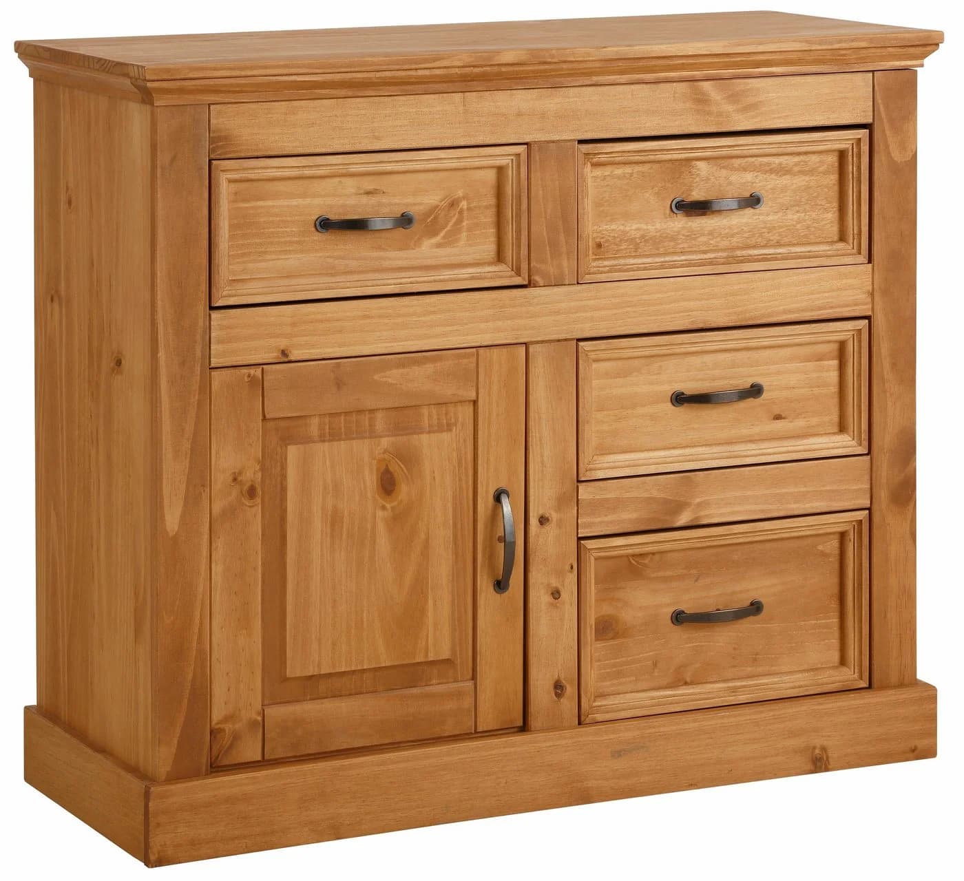 OTTO HOME Selma Sideboard Beige Natur Gebeizt Gewachst Landhausstil