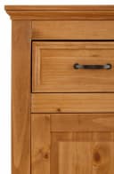 OTTO HOME Selma Sideboard Beige Natur Gebeizt Gewachst Landhausstil Bild 5