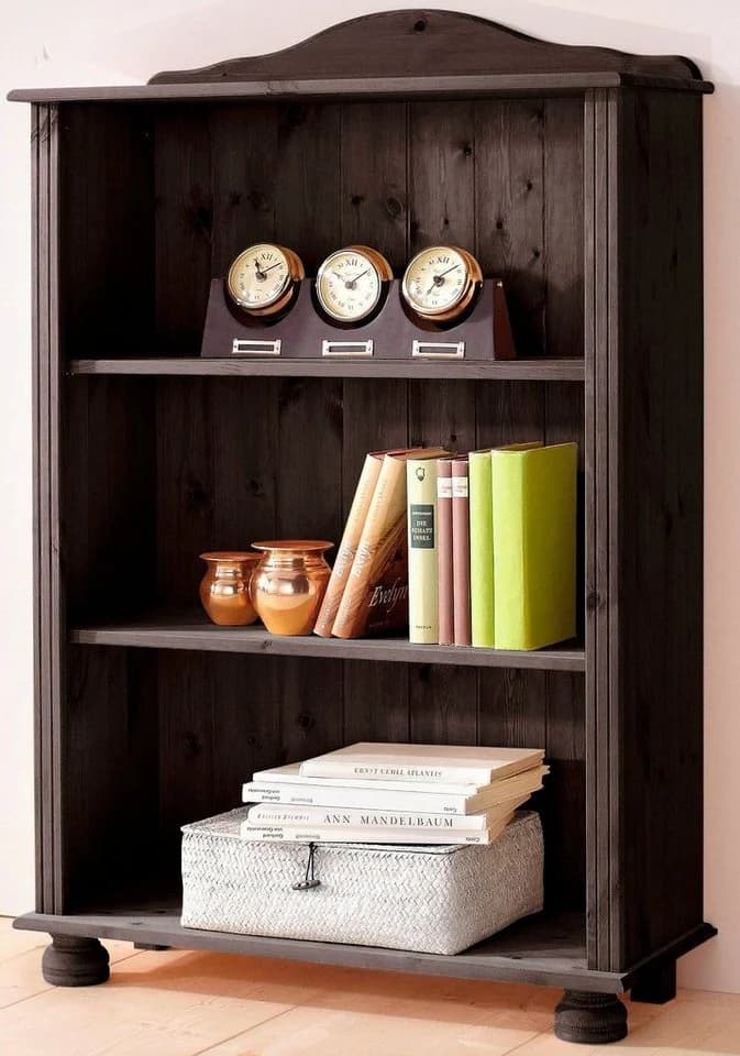 OTTO HOME Regal Mette Massivholz Braun 77x116x30,5 cm - Bild 3