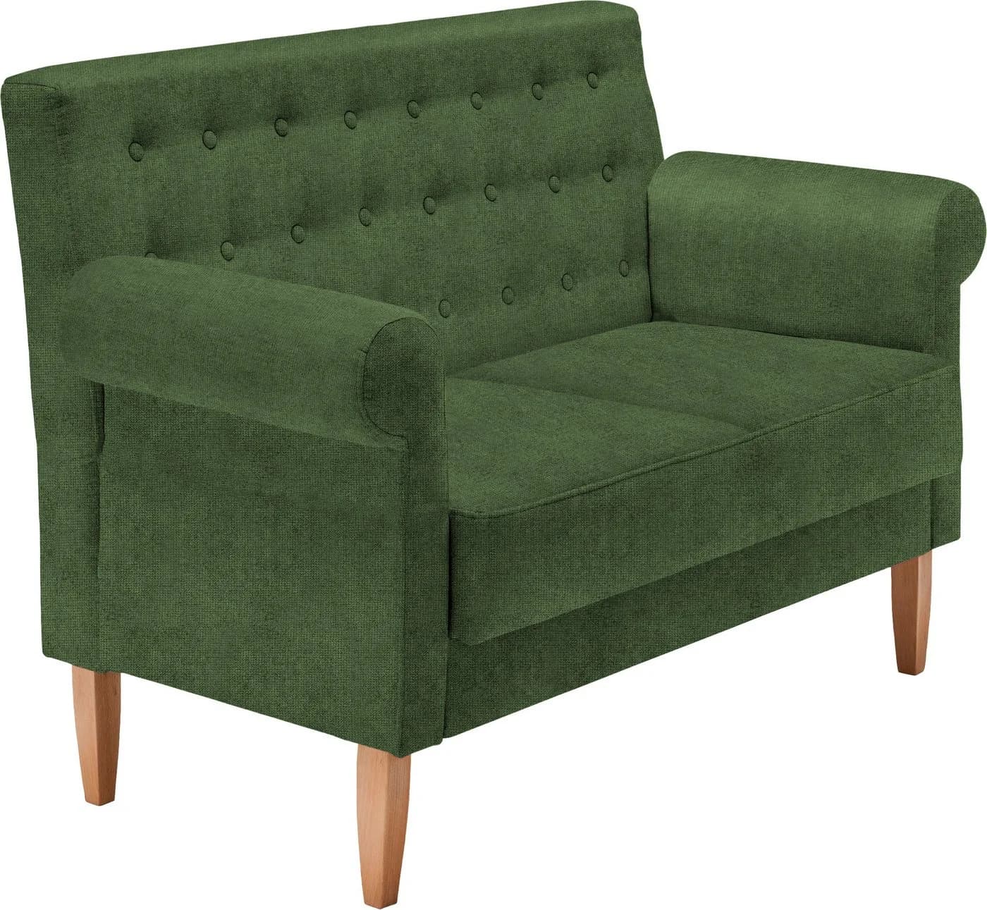 Home affaire Küchensofa Scalea 2-Sitzer Grün Landhausstil - Bild 3