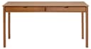 HOME AFFAIRE Schreibtisch Gava Beige Kiefer Massivholz Bild 2