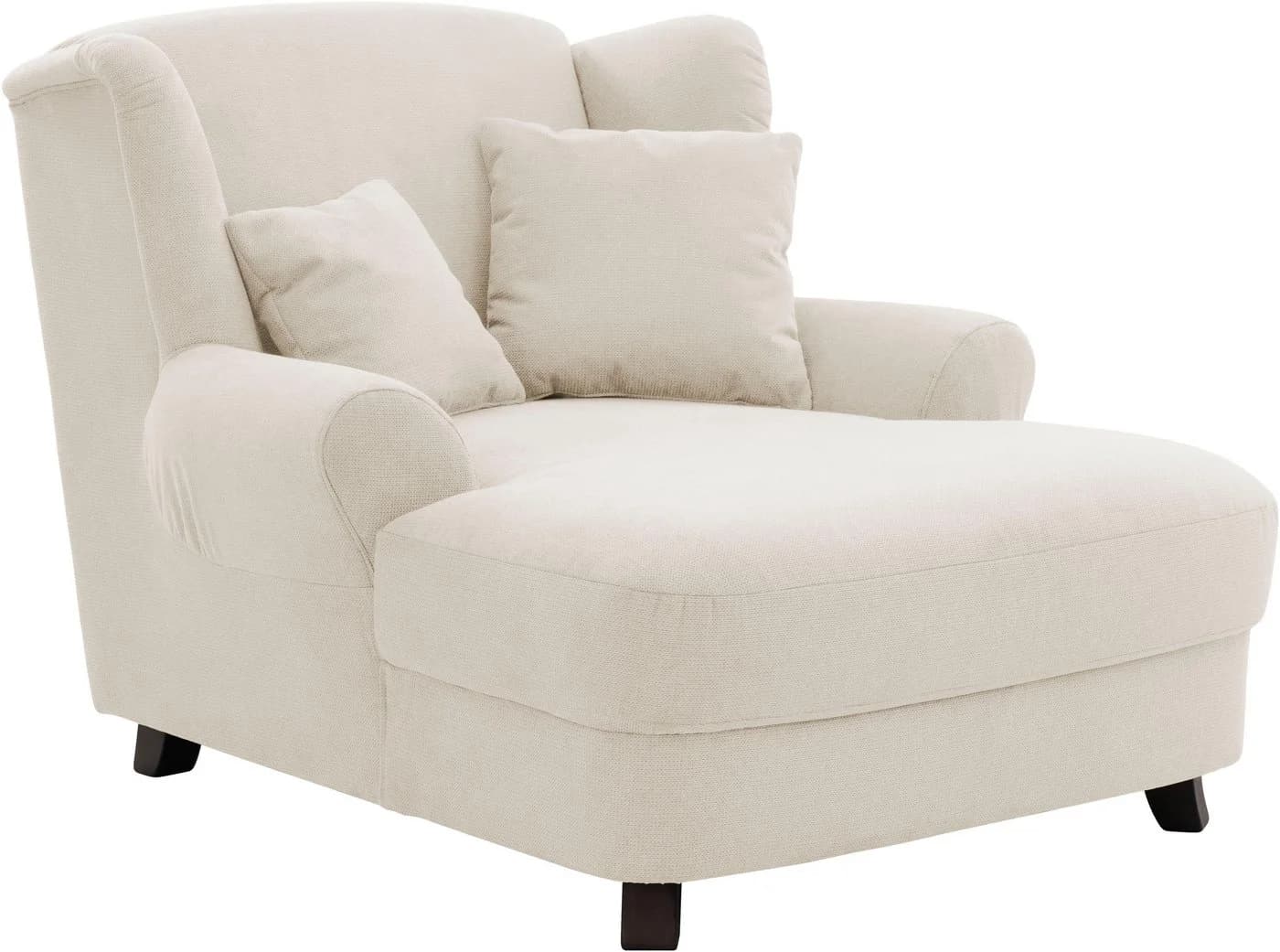 HOME AFFAIRE XXL-Sessel Oase Beige Luxus-Microfaser mit Zierkissen - Bild 3