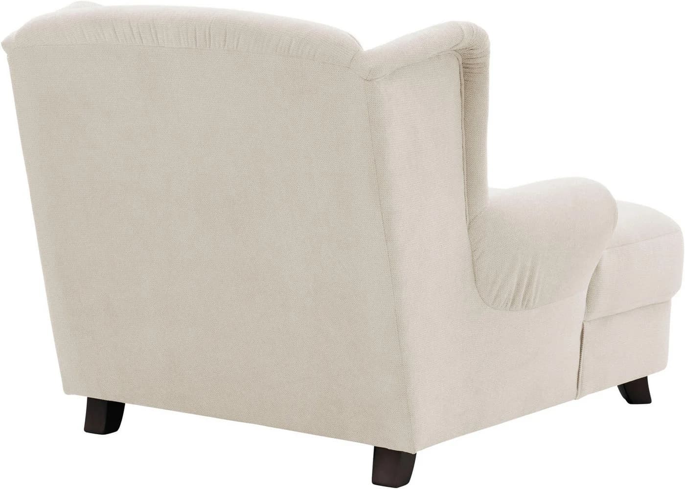 HOME AFFAIRE XXL-Sessel Oase Beige Luxus-Microfaser mit Zierkissen - Bild 4