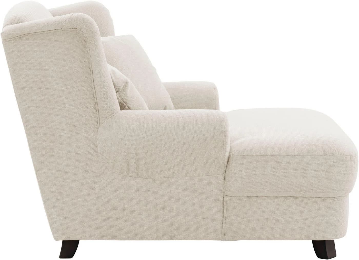 HOME AFFAIRE XXL-Sessel Oase Beige Luxus-Microfaser mit Zierkissen - Bild 5