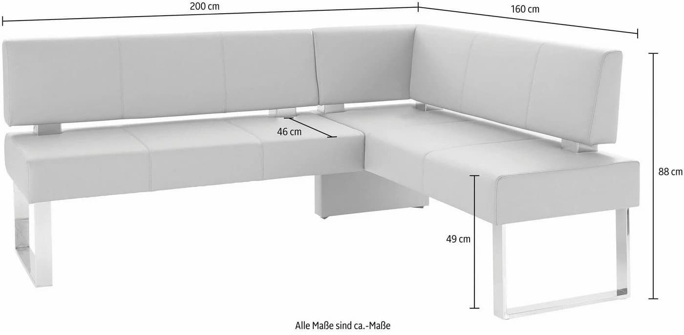 OTTO HOME Eckbank Rab Braun Silber FSC-Zertifiziert - Bild 5