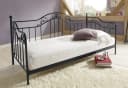 HOME AFFAIRE Daybett TOPSELLER Schwarz Metallgestell Bild 1