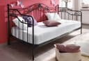 HOME AFFAIRE Daybett TOPSELLER Schwarz Metallgestell Bild 2