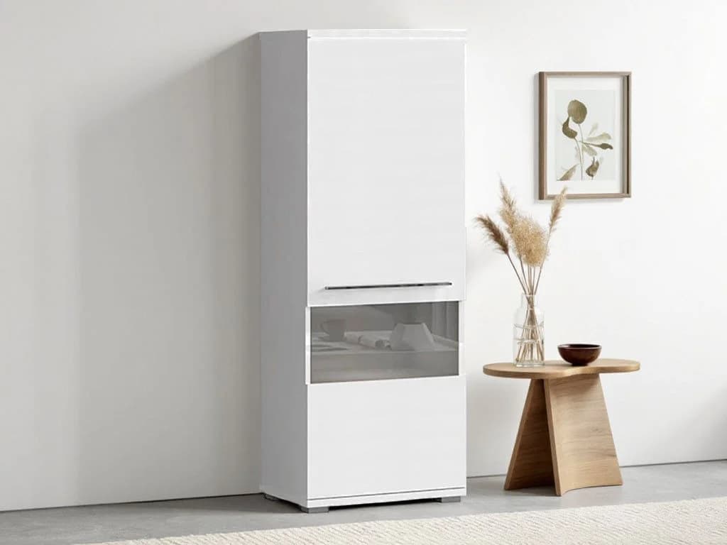 OTTO HOME Vitrine Piano Weiß Hochglanz Soft-Close - Bild 2