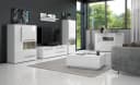 OTTO HOME Vitrine Piano Weiß Hochglanz Soft-Close Bild 5