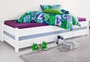 OTTO HOME Stapelliege "Femmy" 2 Betten Weiß Massivholz Bild 2
