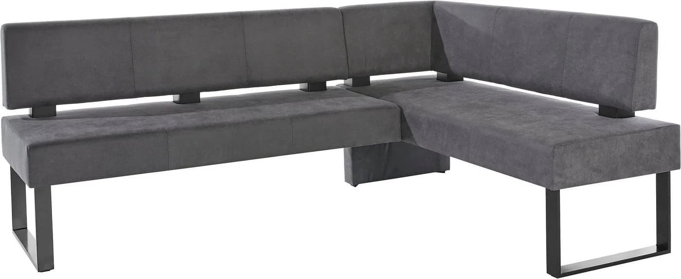 OTTO home Eckbank Oliver Grau Cord Metallgestell - Bild 2