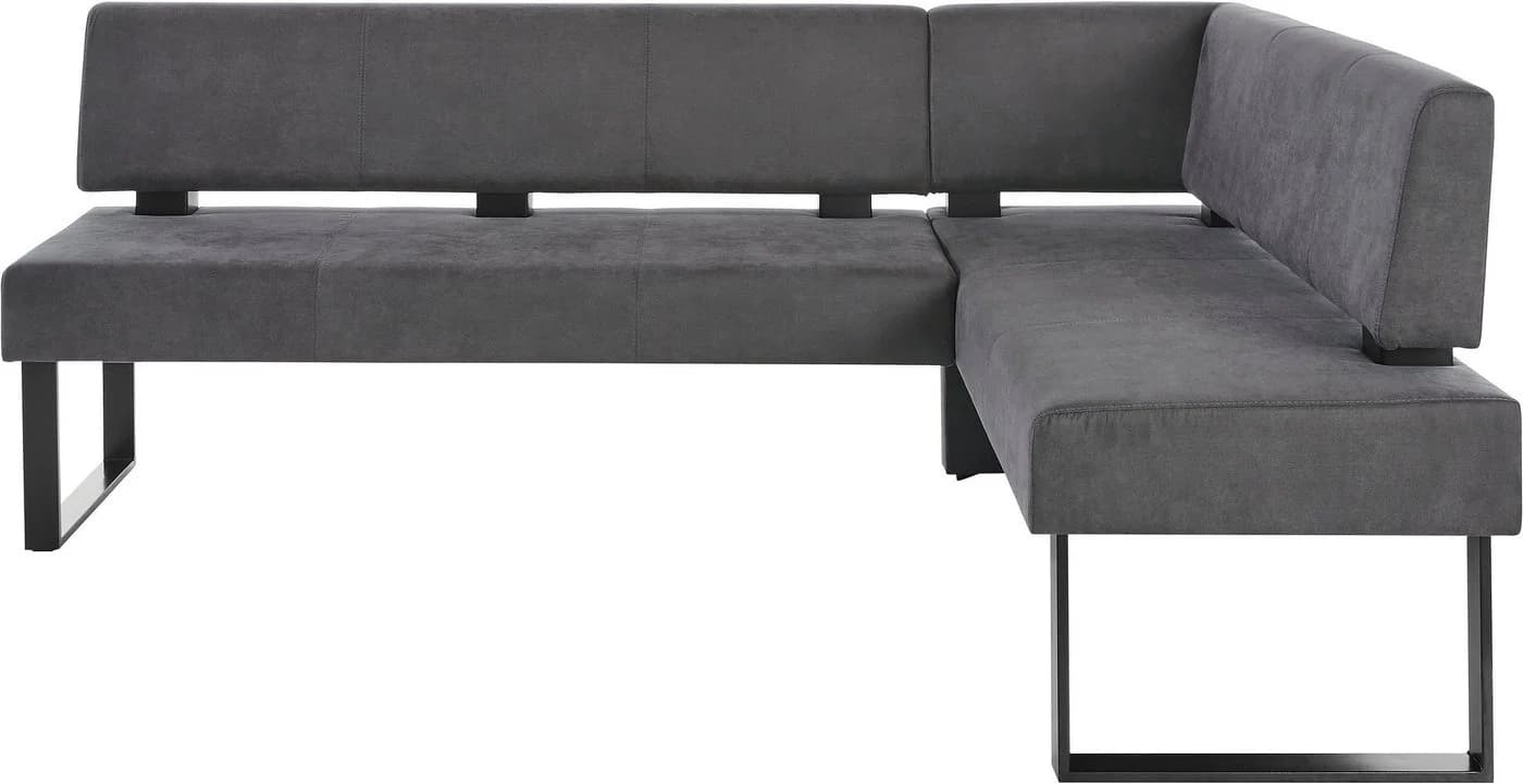 OTTO home Eckbank Oliver Grau Cord Metallgestell - Bild 5