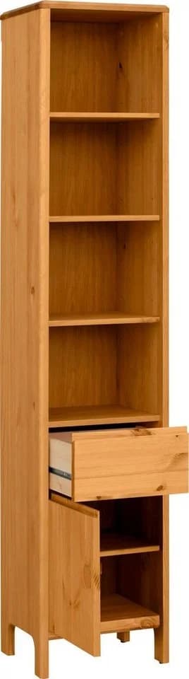 OTTO PRODUCTS Hochschrank Jorrick Massivholz Kiefer Beige - Bild 5