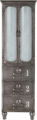 Home affaire Mehrzweckschrank Industrial Grau Metall Bild 1