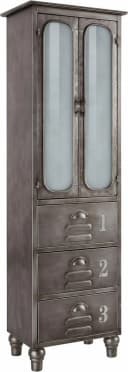 Home affaire Mehrzweckschrank Industrial Grau Metall Bild 3