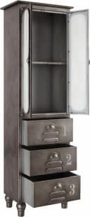 Home affaire Mehrzweckschrank Industrial Grau Metall Bild 4
