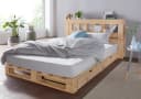 OTTO HOME Kopfteil ALASCO Massivholz Beige 7 Fächer Bild 1