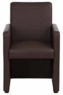 Home Affaire Cocktailsessel Bologna Braun Massivholz Bild 1