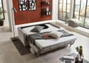 ATLANTIC HOME COLLECTION Schlafsofa Limone Grau mit Komfortschaummatratze Bild 2