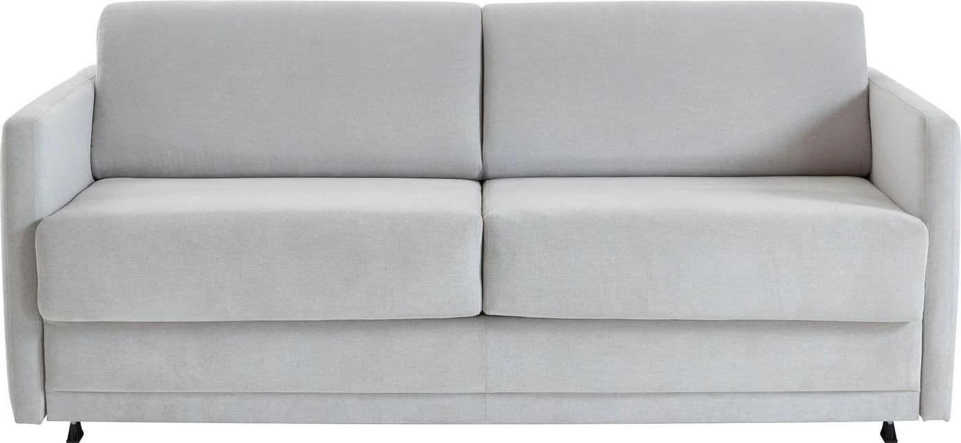 ATLANTIC HOME COLLECTION Schlafsofa Limone Grau mit Komfortschaummatratze - Bild 3
