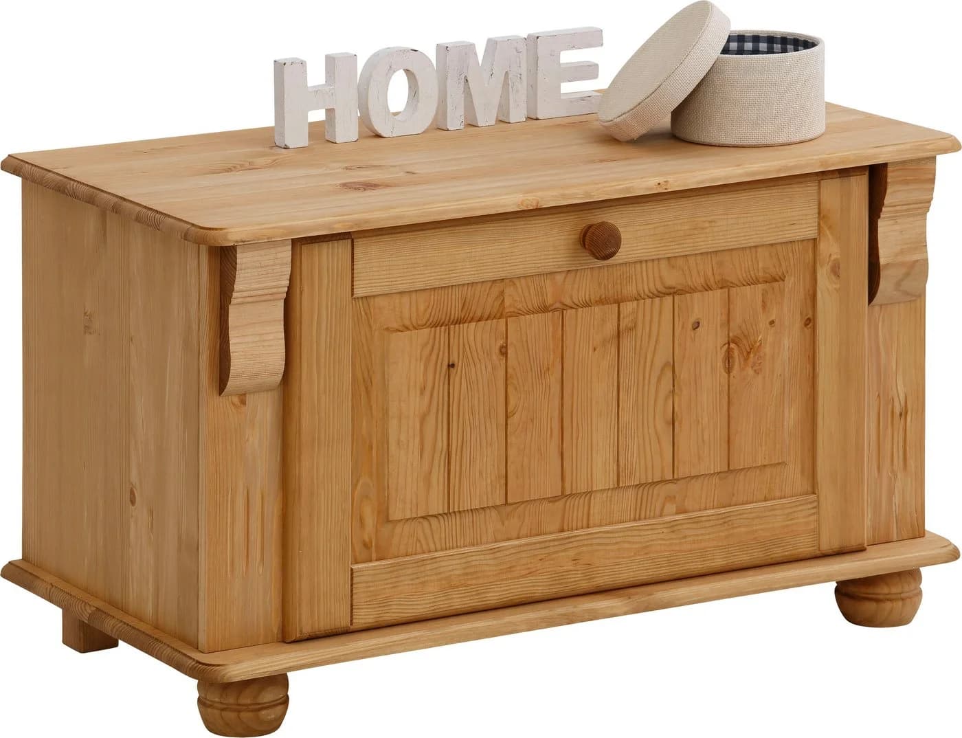 OTTO HOME Schuhbank Adele Massivholz Kiefer Beige - Bild 4