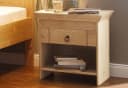 Nachtkommode OTTO HOME Indra Beige Natur Massivholz Kiefer Bild 1
