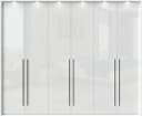 OTTO HOME Piano Kleiderschrank Weiß Hochglanz Soft-Close LED Bild 3