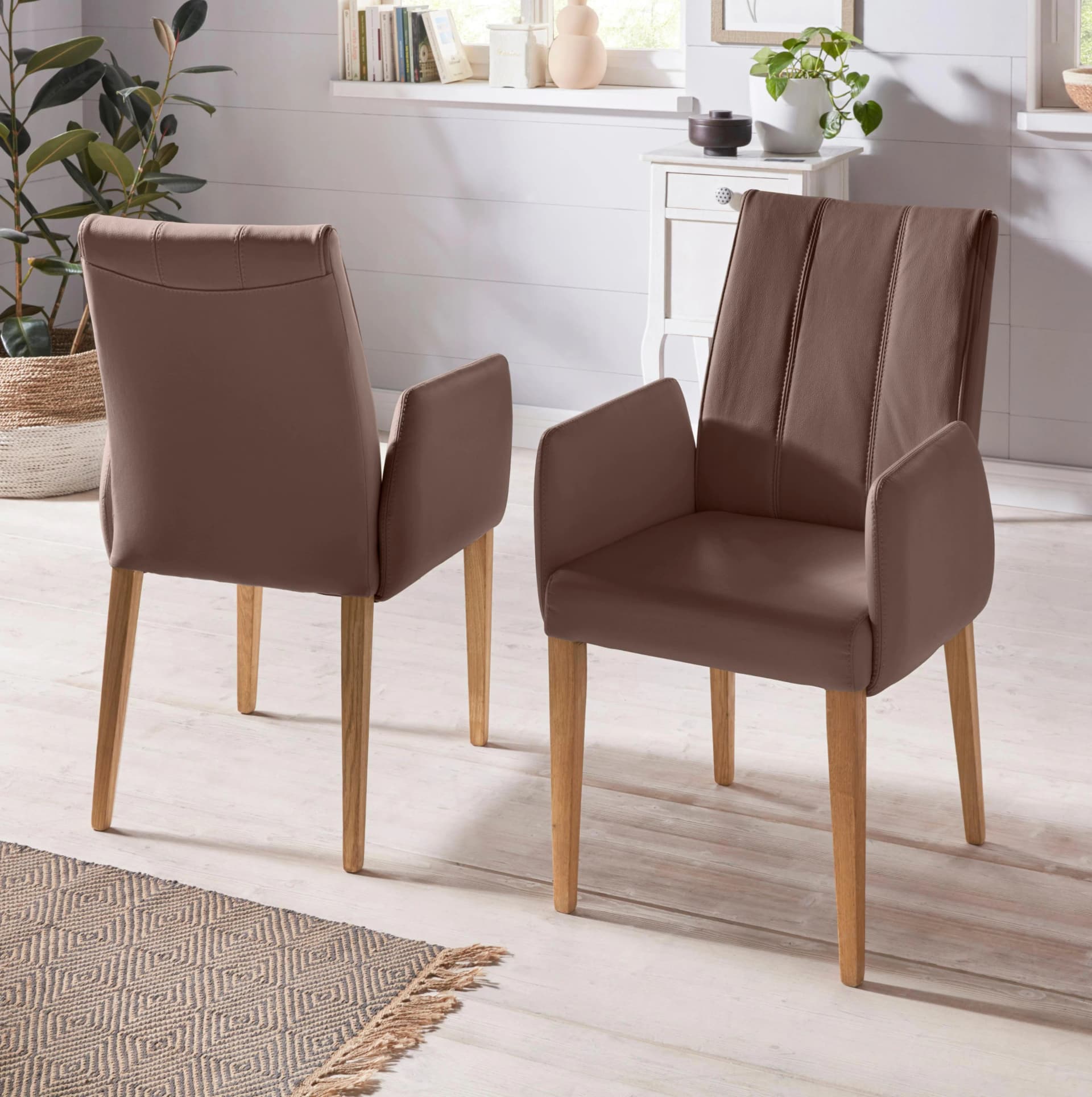 Armlehnstuhl INOSIGN Espresso Leder